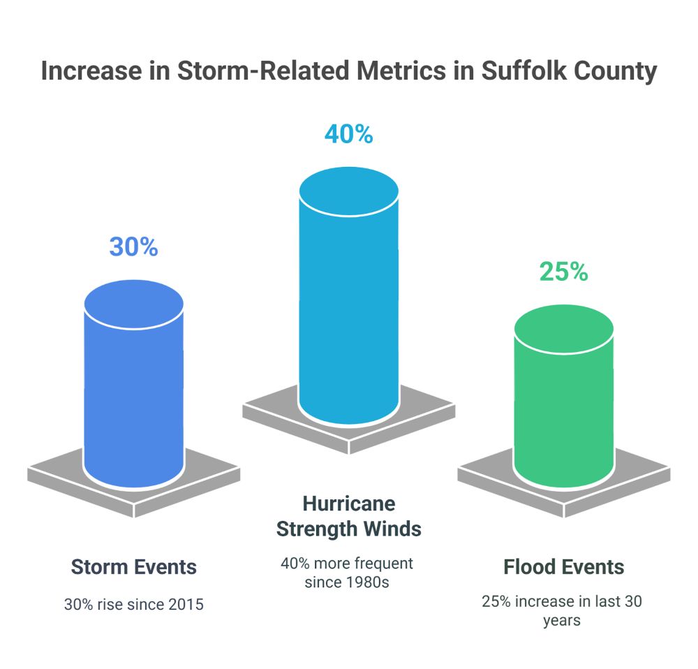 The Rising Threat: Suffolk County's Storm Vulnerability